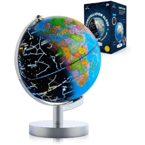 Illuminated Globe for Kids Learning - 7.2" Diameter